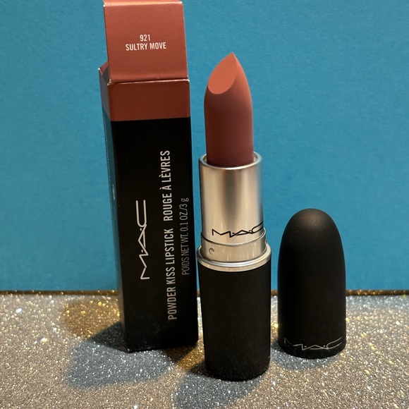 BNIB! MAC Powder Kiss Lipstick in SULTRY MOVE 921 👄 - Picture 8 of 8